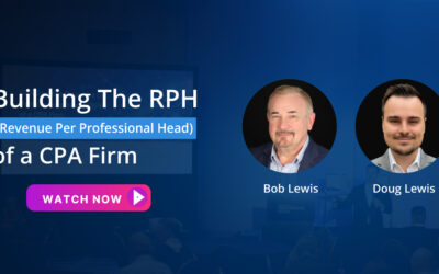 Building Revenue per Professional Head (RPH) in a CPA Firm